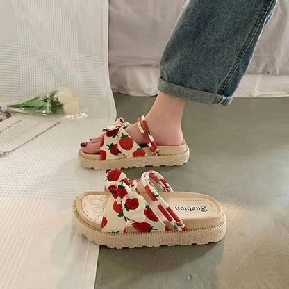 Women's Two-Wear Flat Platform Sandals