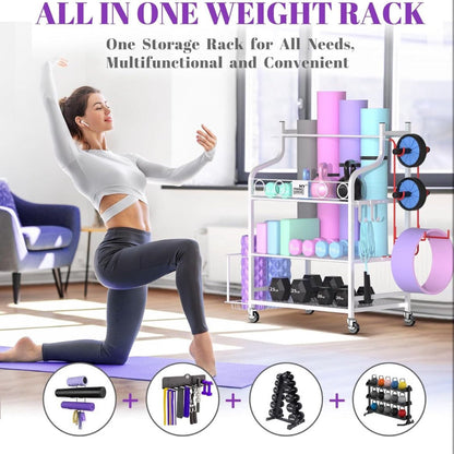 MyThingLogic Yoga Mat Storage Rack