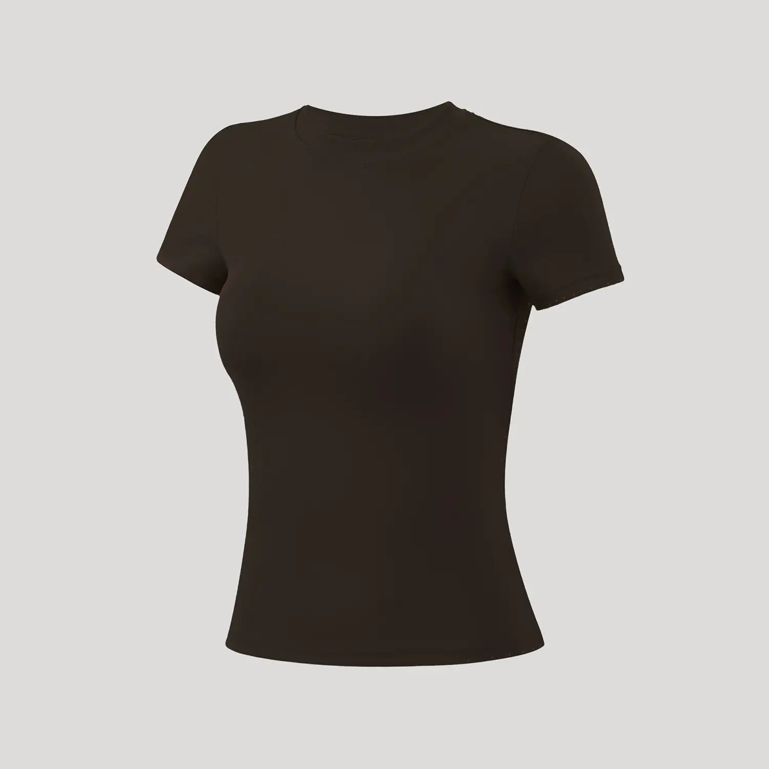Timeoff 5-Piece Solid Sports Tee Set round Neck Slim Stretchy Ideal for Yoga Gym Workouts Women'S Athletic Wear Sporty Style Clothes Gym Shirts Workout Tops Oversized Gym Shirts Fitness Outfit