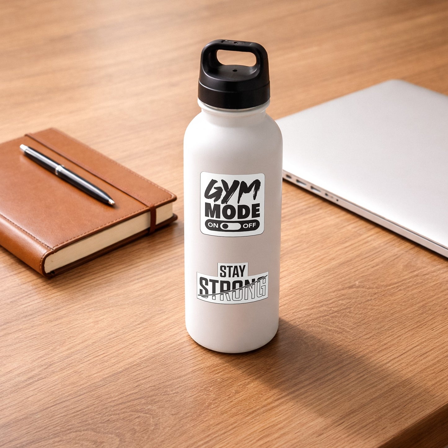 Gym Stickers 45-Pack - Workout Stickers for your Water Bottle