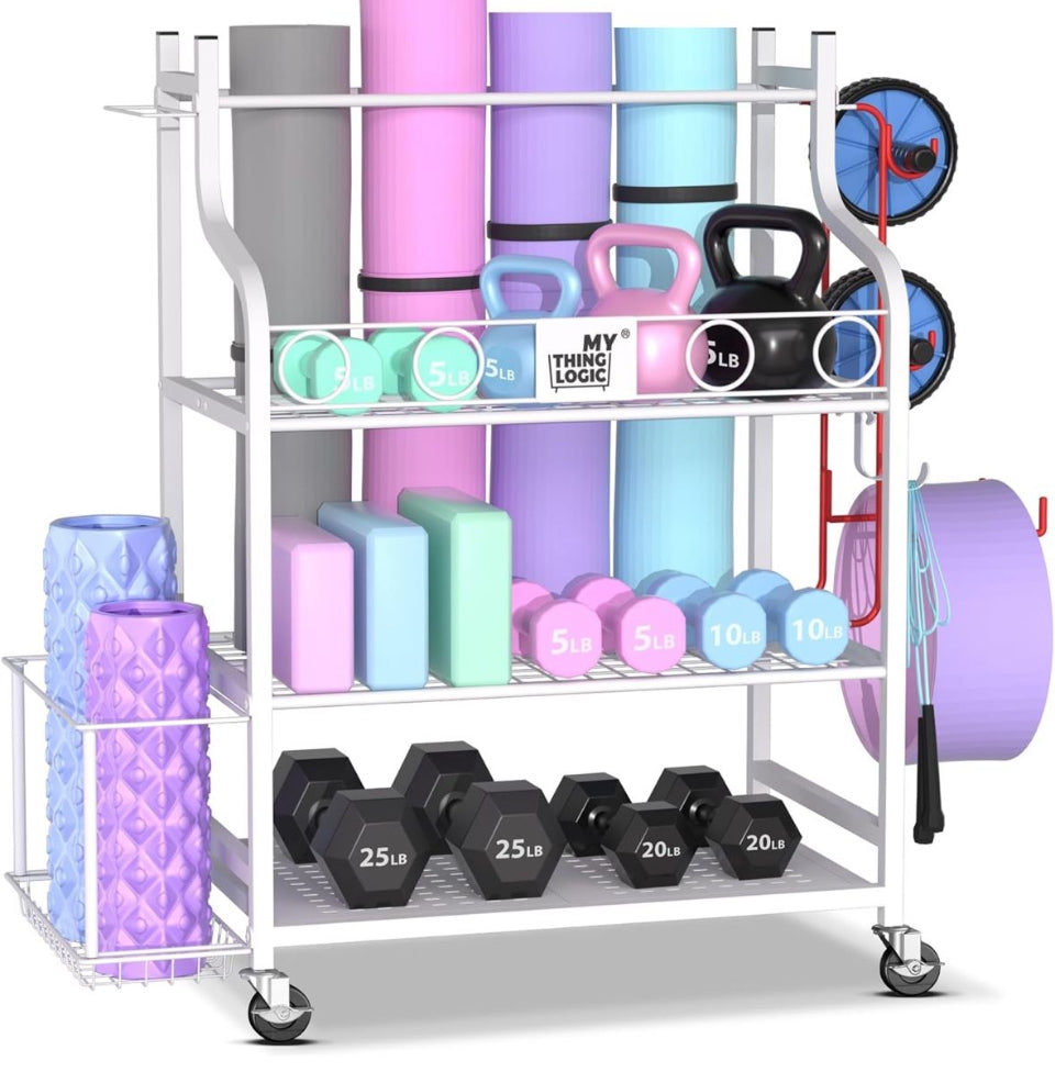 MyThingLogic Yoga Mat Storage Rack
