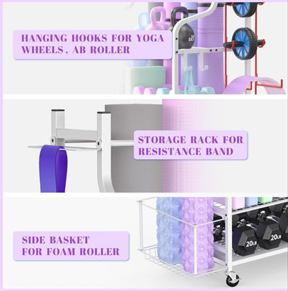 MyThingLogic Yoga Mat Storage Rack