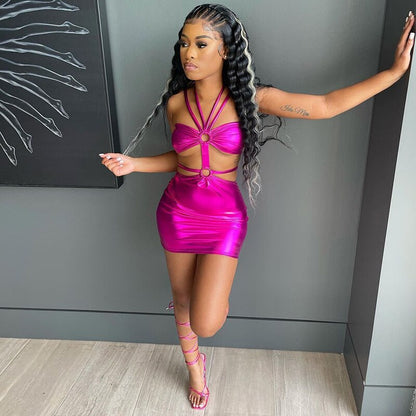 Sleeveless Bodycon Mini Dress