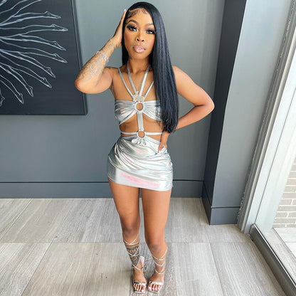 Sleeveless Bodycon Mini Dress