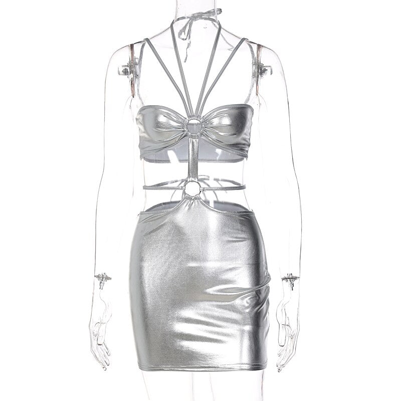 Sleeveless Bodycon Mini Dress