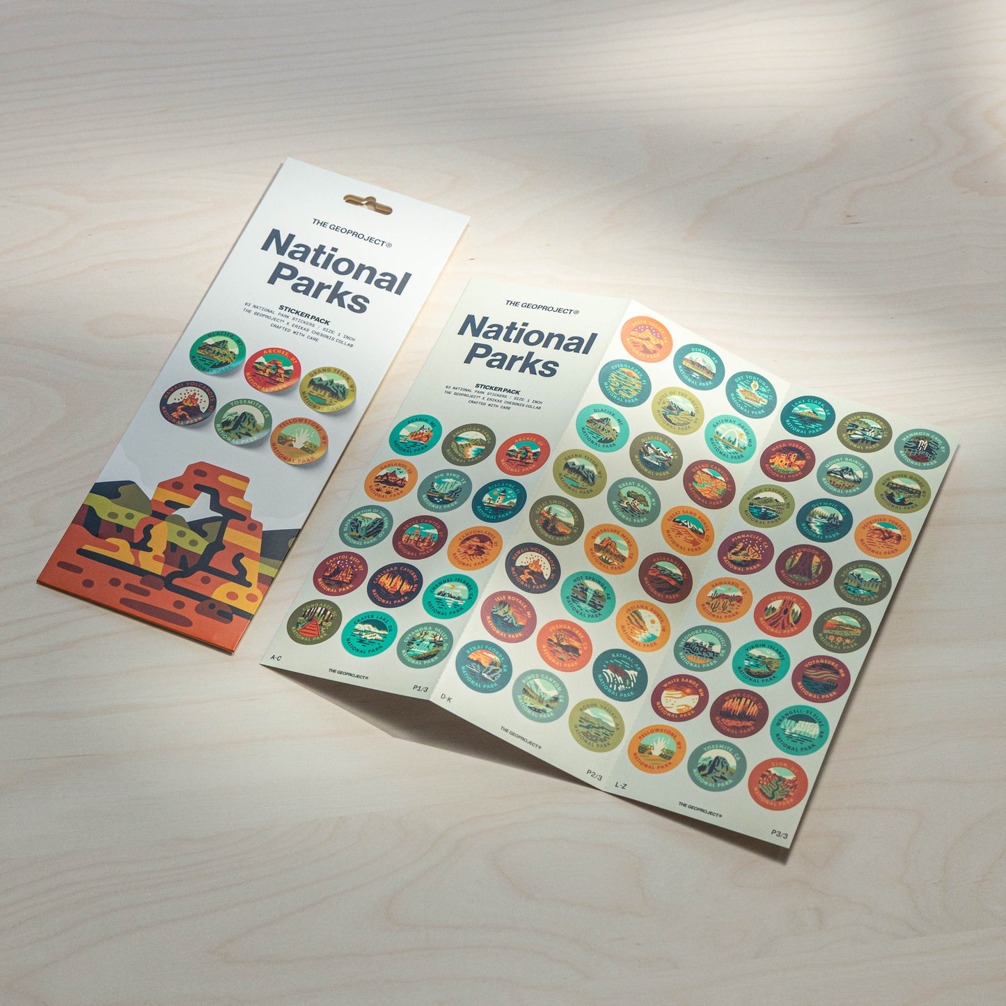 National Park Sticker Pack - Insulated Bottle