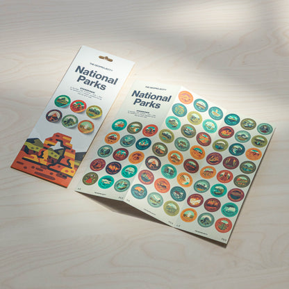 National Park Sticker Pack - Insulated Bottle