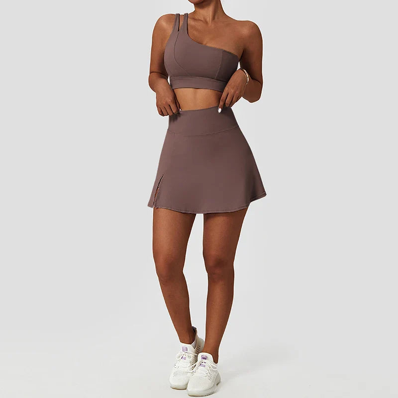 Women's Skinny Sport Tracksuit Set