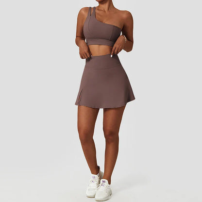 Women's Skinny Sport Tracksuit Set
