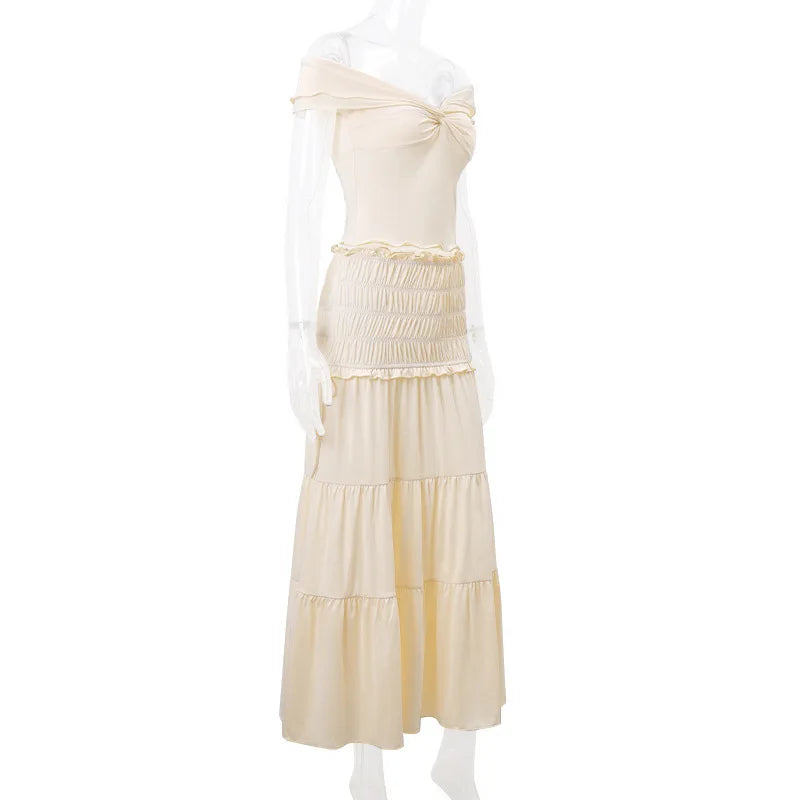 2-Piece Women's Ruffle Vacay Set