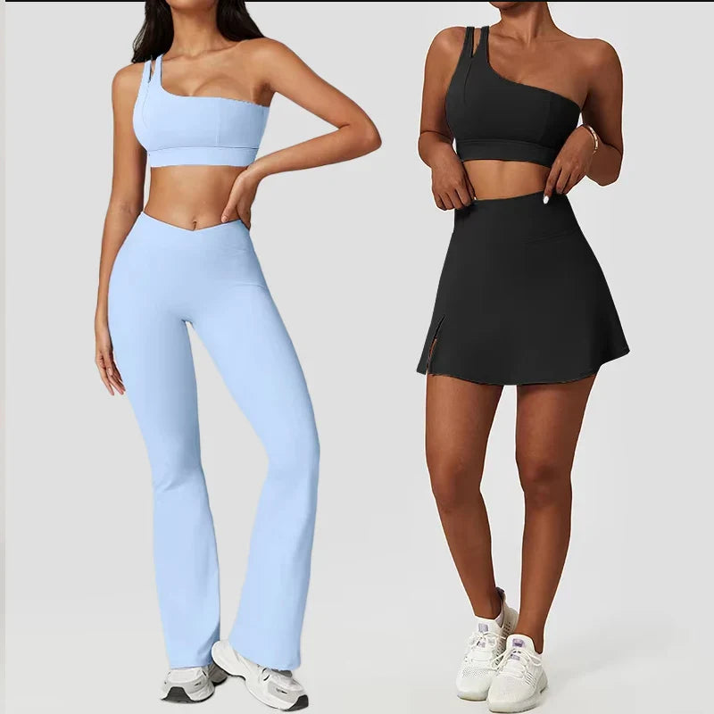 Women's Skinny Sport Tracksuit Set