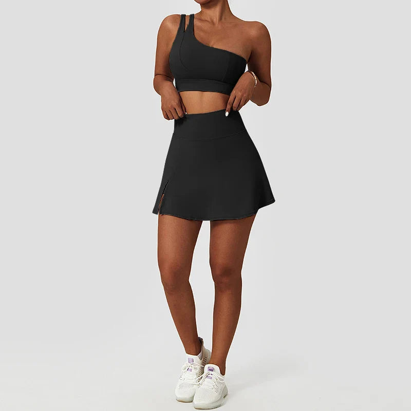 Women's Skinny Sport Tracksuit Set