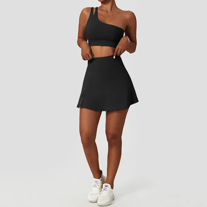 Women's Skinny Sport Tracksuit Set