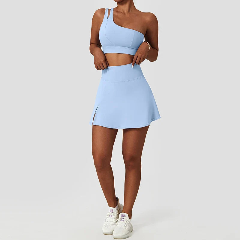 Women's Skinny Sport Tracksuit Set