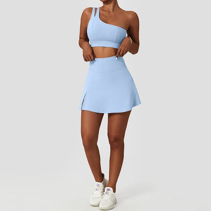 Women's Skinny Sport Tracksuit Set