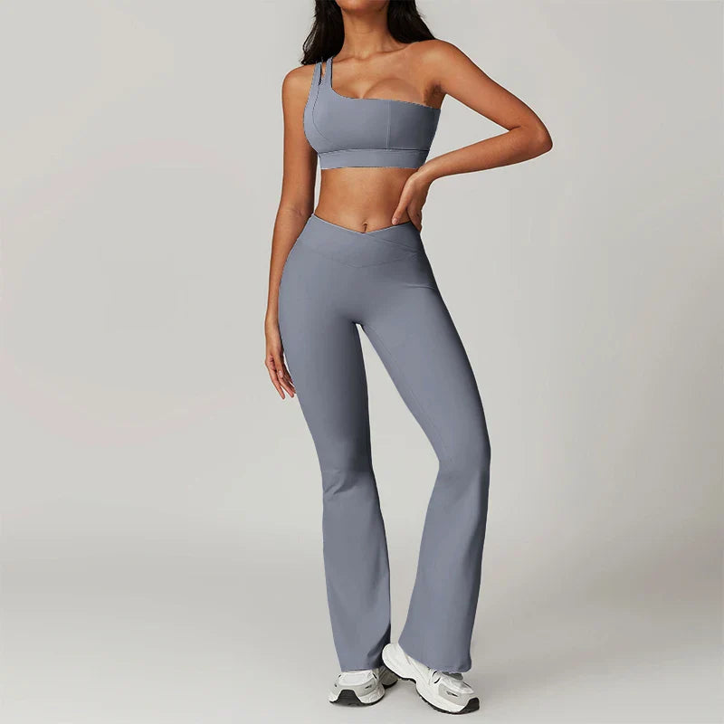 Women's Skinny Sport Tracksuit Set