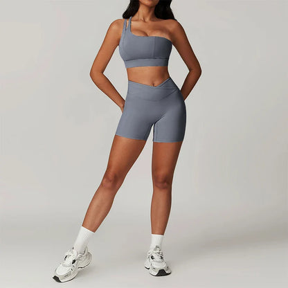 Women's Skinny Sport Tracksuit Set