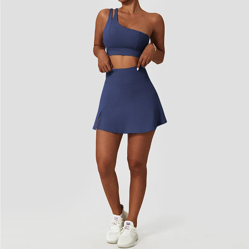 Women's Skinny Sport Tracksuit Set