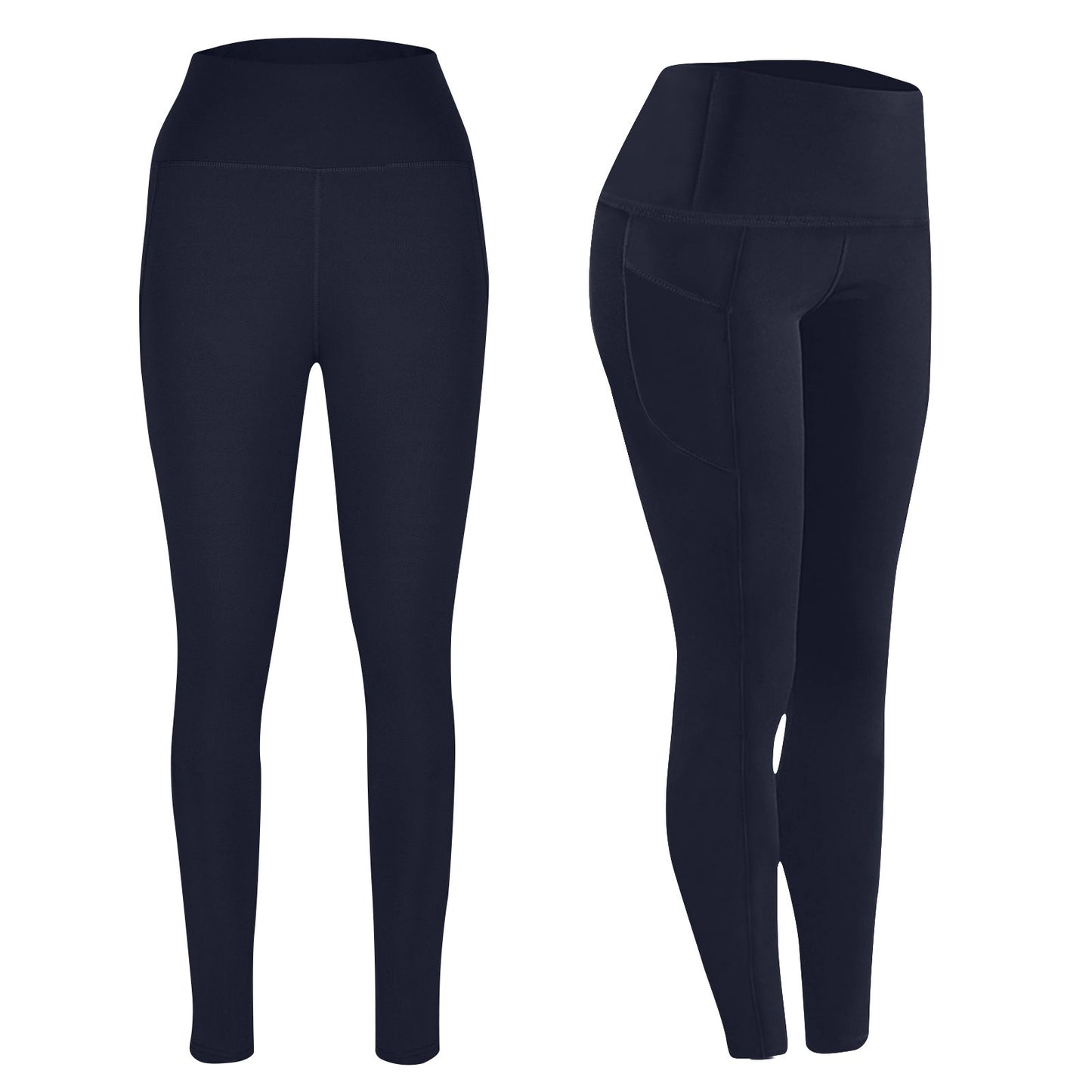 High Waist Leggings for Women, Butt Lifting Tummy Control Compression Workout Sports Yoga Pants with Pockets