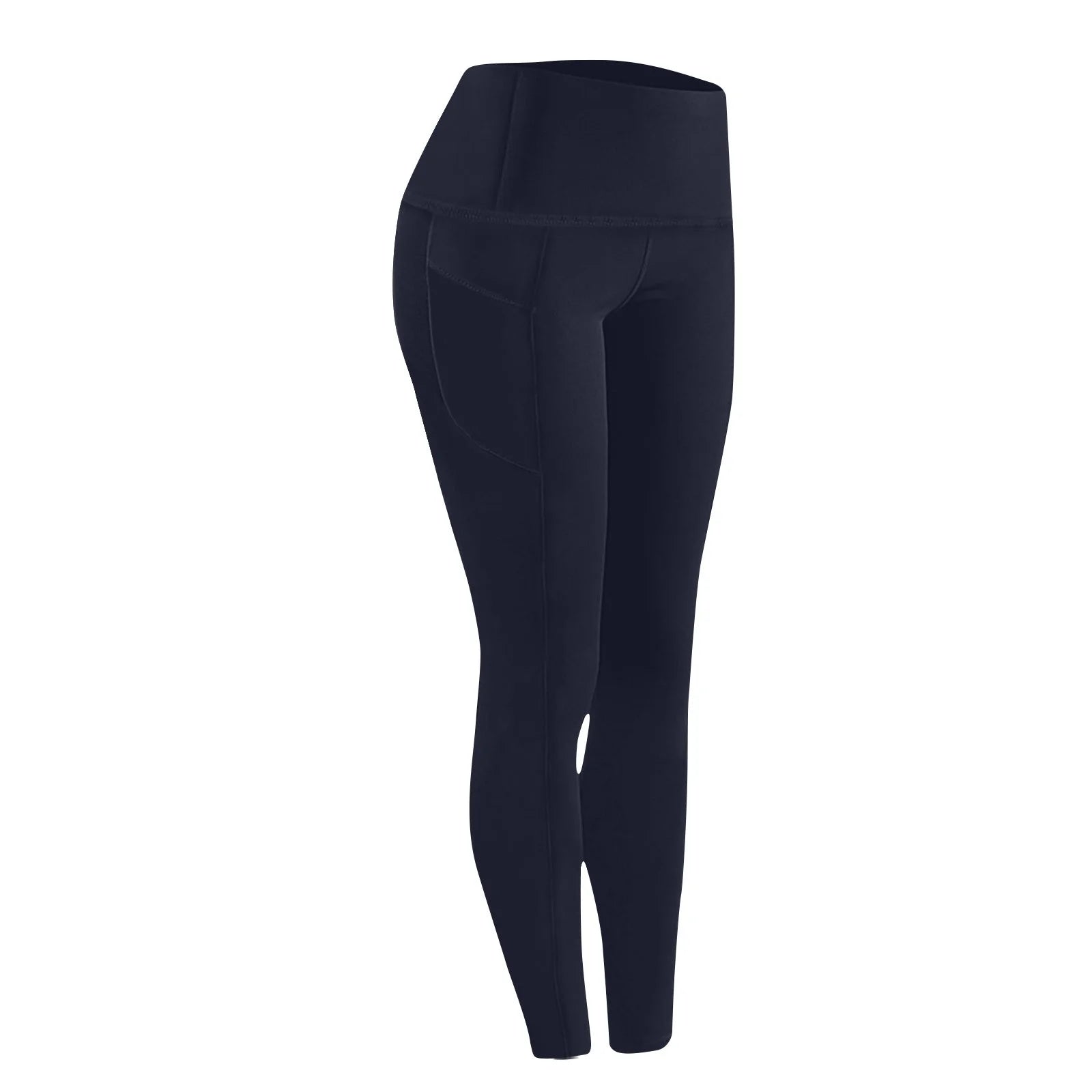 High Waist Leggings for Women, Butt Lifting Tummy Control Compression Workout Sports Yoga Pants with Pockets