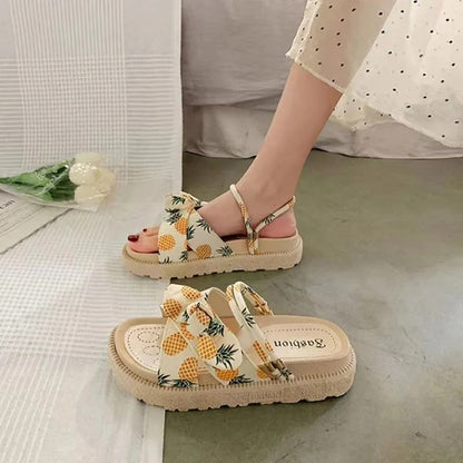 Women's Two-Wear Flat Platform Sandals