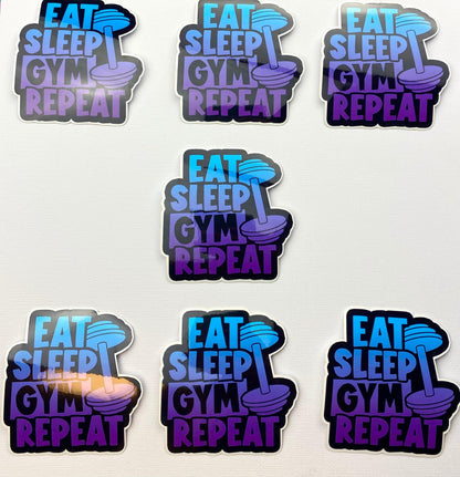 Gym Motivation Sticker