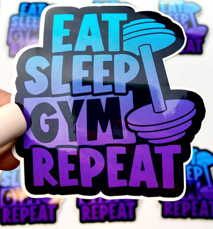 Gym Motivation Sticker